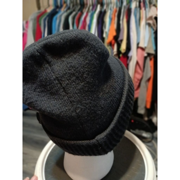 Men's New Era NBA Charcoal Grey Knit Beanie Hat One Size - Picture 4 of 5